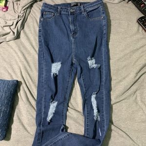 Prettylittlething 5 pocket skinny jeans